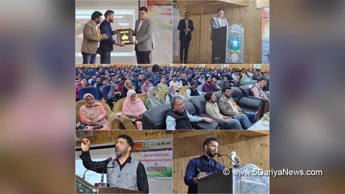 Minga Sherpa, Baramulla, DDC Baramulla, Deputy Commissioner Baramulla, Kashmir, Jammu And Kashmir, Jammu, District Administration Baramulla, Rural Development Department Kashmir, RDD Baramulla, Pradhan Mantri Awaas Yojana Gramin, PMAYG, Government Degree College Baramulla