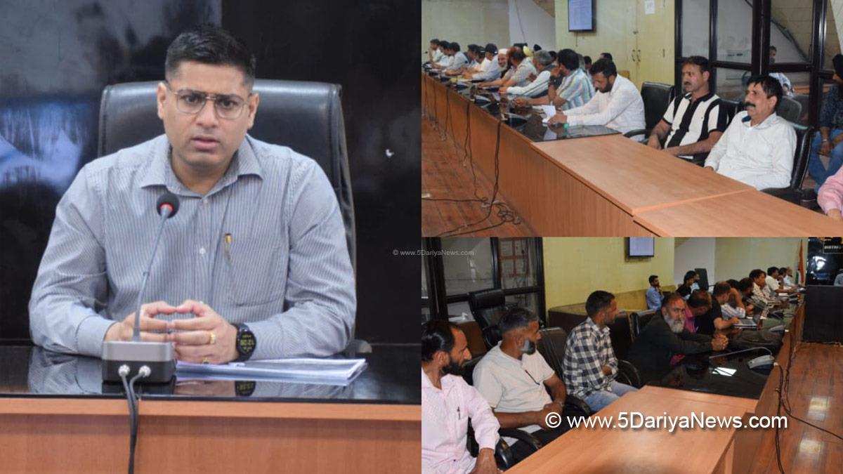 Vikas Kundal, Poonch, Deputy Commissioner Poonch, Kashmir, Jammu And Kashmir, Jammu, District Administration Poonch, PM Surya Ghar Muft Bijli Yojana