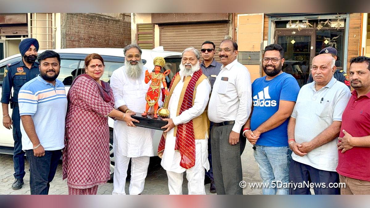 Viresh Shandilya, Anti Terrorist Front India, ATFI, Haryana, Anil Vij, Haryana, Ambala, Bharatiya Janata Party, BJP, BJP Haryana