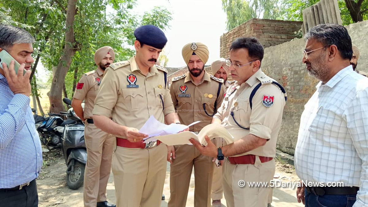 Anti Drug Mission, Drive Against Drugs, Comprehensive Action against Drug Abuse, CADA, Nasha Mukt Bharat Abhiyan, War Against Drugs, Yudh Nashian Virudh, Arpit Shukla, Gaurav Yadav, Police, Punjab Police, Cordon and Search Operation, CASO, Moga, Ajay Gandhi