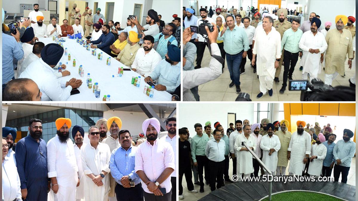 Sanjeev Arora, AAP, Aam Aadmi Party, Aam Aadmi Party Punjab, AAP Punjab, Halwara Airport, Ludhiana 