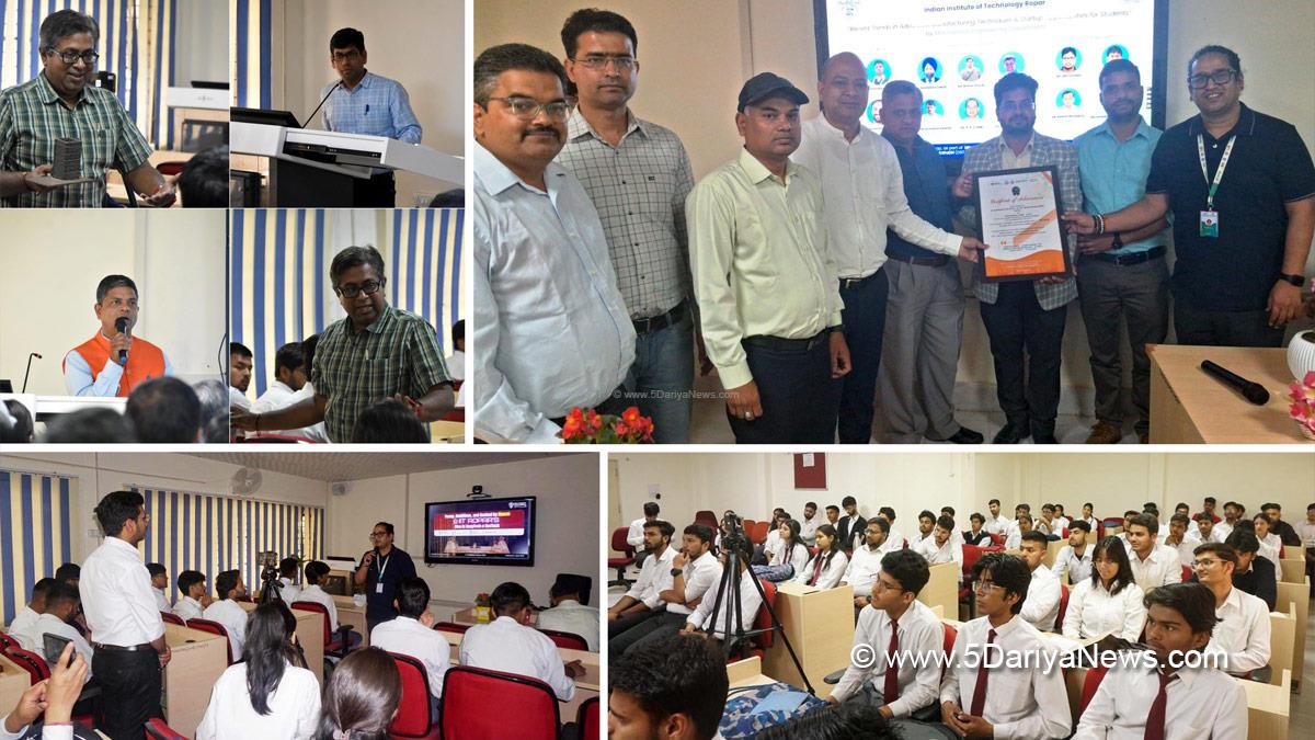 IIT Ropar, IIT Ropar Technology and Innovation Foundation, Govind Ballabh Pant Institute of Engineering and Technology, GBPIET, Dr Amit Kumar, Dr Dhananjay Singh, AWaDH,Ropar