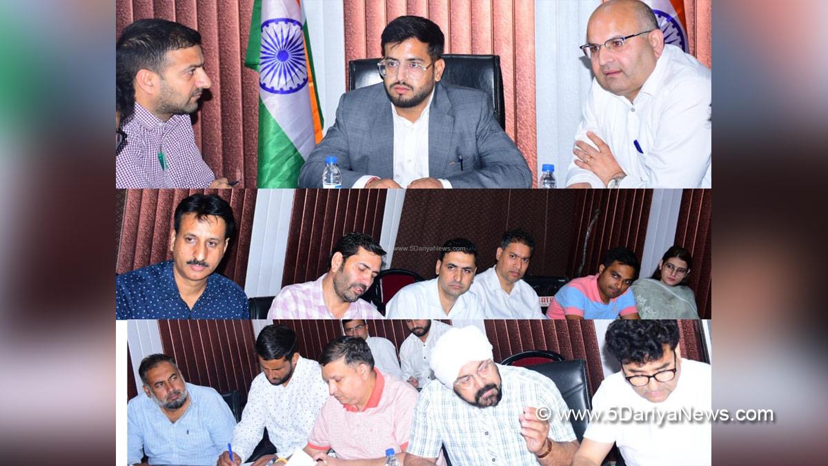 Abhishek Sharma, Rajouri, DDC Rajouri, District Development Commissioner Rajouri, Kashmir, Jammu And Kashmir, Jammu, District Administration Rajouri