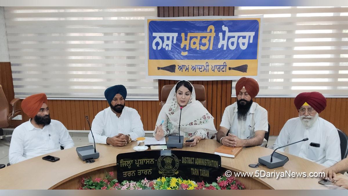 Sonia Mann, AAP, Aam Aadmi Party, Aam Aadmi Party Punjab, AAP Punjab, Anti Drug Mission, Drive Against Drugs, Comprehensive Action against Drug Abuse, CADA, Nasha Mukt Bharat Abhiyan, War Against Drugs, Yudh Nashian Virudh, Cordon and Search Operation, CASO