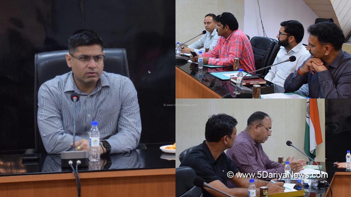 Vikas Kundal, Poonch, Deputy Commissioner Poonch, Kashmir, Jammu And Kashmir, Jammu, District Administration Poonch, District Level Advisory Committee, DLAC, Food Safety and Standards Act, FSSA