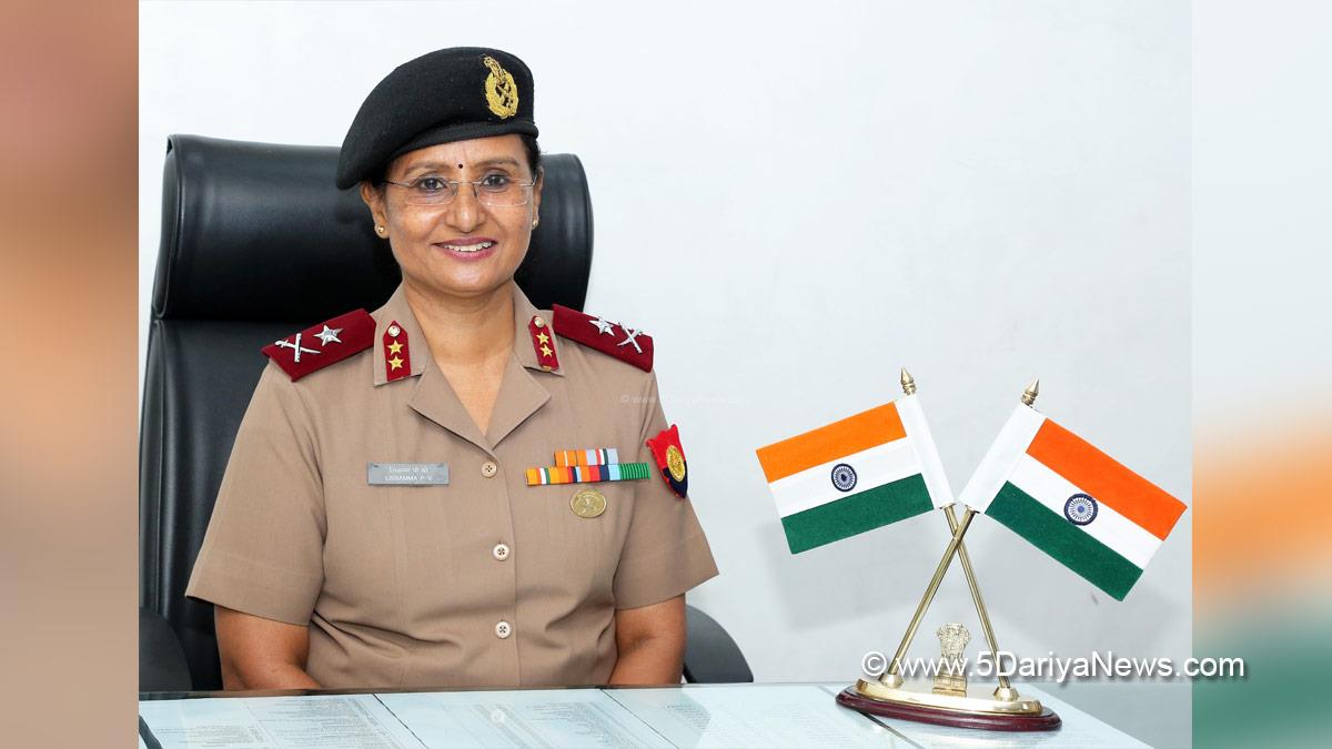 Military, Maj Gen Lisamma PV, Additional Director General, Military Nursing Service, MNS