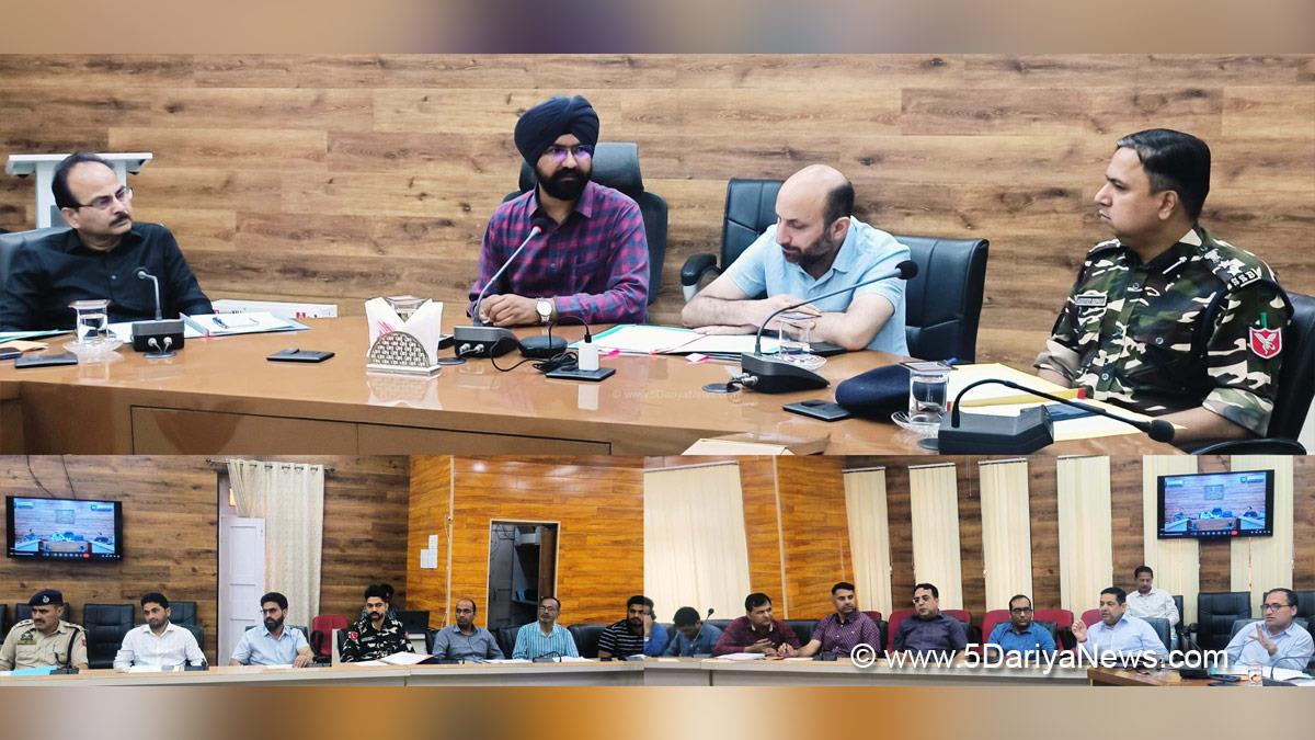 Harvinder Singh, Doda, Deputy Commissioner Doda, Kashmir, Jammu And Kashmir, Jammu, District Administration Doda, World Red Cross Day, District Red Cross Society, DRCS