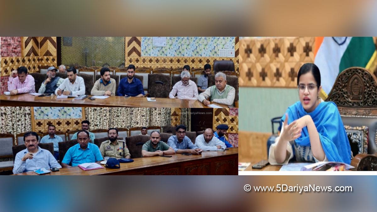 Ayushi Sudan, Kupwara, Deputy Commissioner Kupwara, Kashmir, Jammu And Kashmir, Jammu, District Administration Kupwara, District Road Safety Committee, DRSC