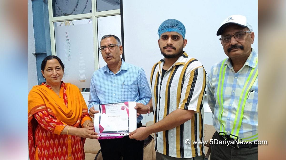Rajesh Sharma, Rajesh Kumar Sharma, Samba, Deputy Commissioner Samba, Kashmir, Jammu And Kashmir, Jammu, District Administration Samba, International Labour Day
