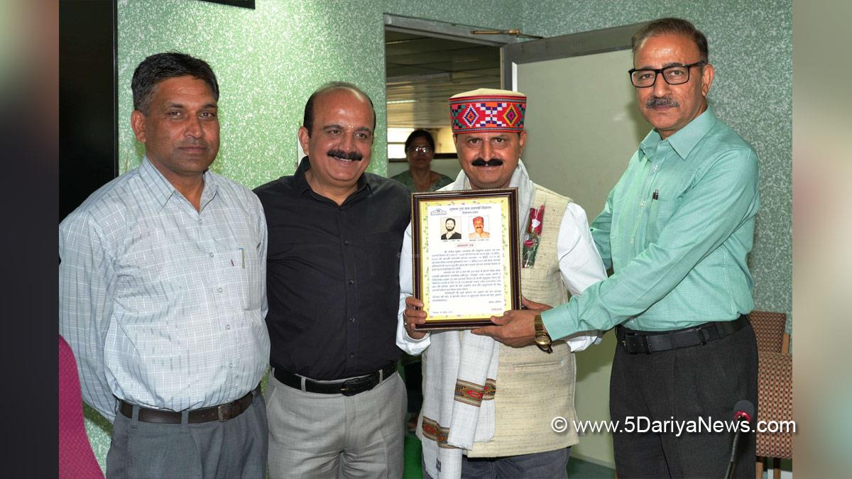 Sanjeev Kumar Jaswal, Information and Public Relations Department, Himachal Pradesh