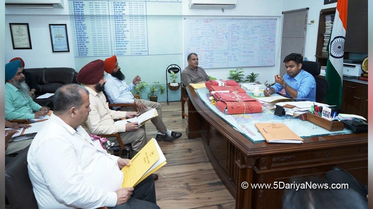 Sanjeev Arora, AAP, Aam Aadmi Party, Aam Aadmi Party Punjab, AAP Punjab, Himanshu Jain, DC Ludhiana, Ludhiana, Deputy Commissioner Ludhiana