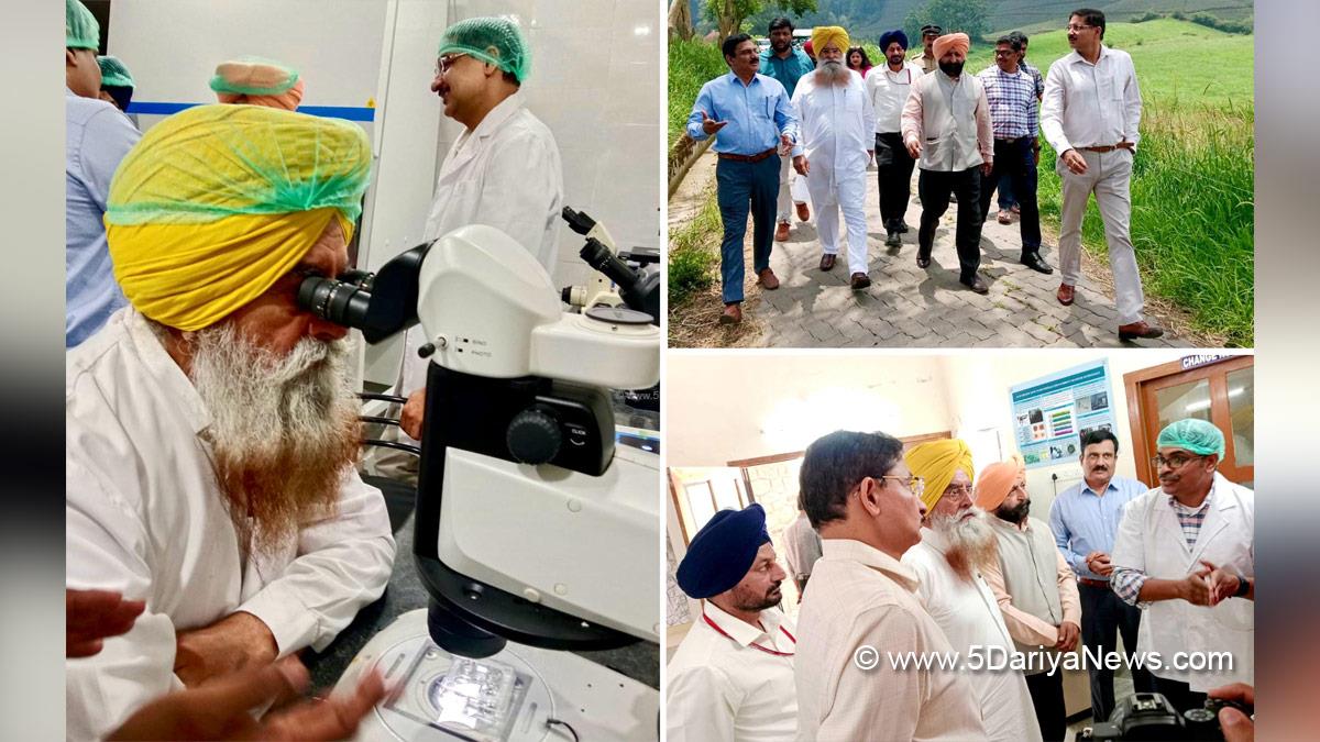 Gurmeet Khudian, Gurmeet Singh Khudian, AAP, Aam Aadmi Party, Aam Aadmi Party Punjab, AAP Punjab, Kerala, Kerala Livestock Development Board, KLDB, Frozen Semen Technology, Assisted Reproductive Technology