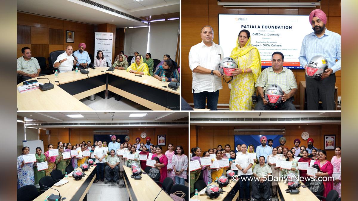 Patiala Foundation, Ravee Singh Ahluwalia, Project SHG Online,Self Help Group, SHG, Mohali, Sahibzada Ajit Singh Nagar