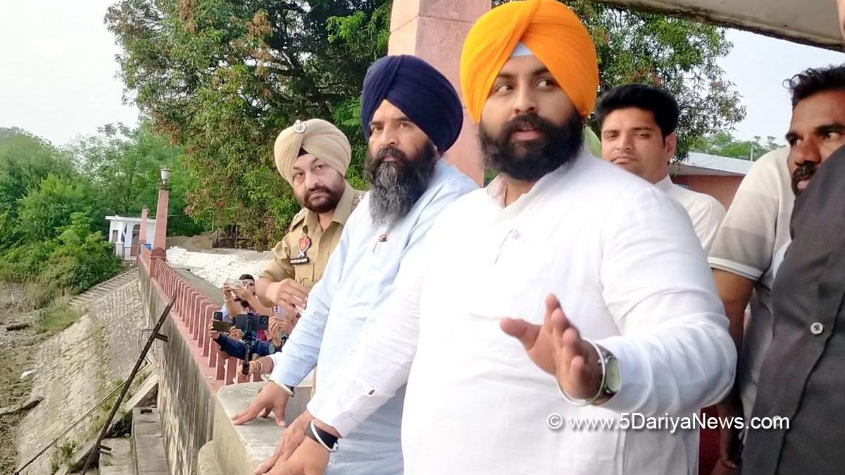 Harjot Singh Bains, AAP, Aam Aadmi Party, Aam Aadmi Party Punjab, AAP Punjab, Government of Punjab, Punjab Government, Jai Krishan Rouri, Jai Krishan, Jai Krishan Singh Rouri, Nangal