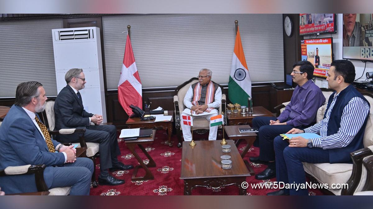Manohar Lal Khattar, Union Minister of Power and Minister of Housing and Urban Affairs, Ministry of Power and Minister of Housing and Urban Affairs, BJP, Bharatiya Janata Party, Rasmus Abildgaard Kristensen, Pankaj Agarwal