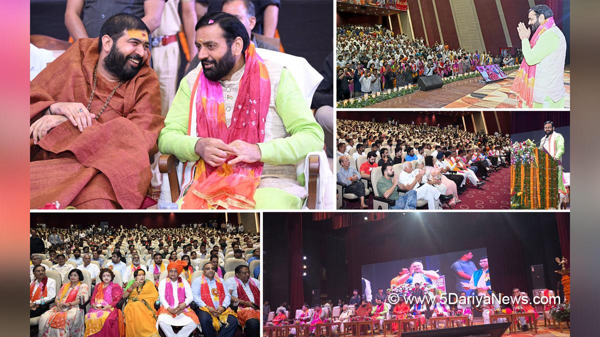 Nayab Singh Saini, Haryana, Bharatiya Janata Party, BJP, Haryana Chief Minister, Chief Minister of Haryana, BJP Haryana, Dr Arvind Kumar Sharma, Gian Chand Gupta, Ranbir Gangwa, Ranbir Singh Gangwa, Swami Sampurnanand Brahmachari Ji Maharaj, Panchkula, Shakti Rani Sharma, Kulbhushan Goyal,Banto Kataria, Drug Free Haryana, Say No To Drug, Anti Drug Mission, Drive Against Drugs, Nasha Mukt Haryana Abhiyan, War Against Drugs