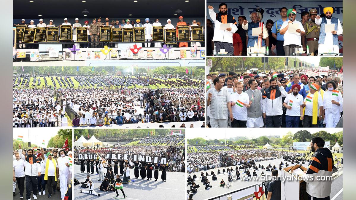Nayab Singh Saini, Haryana, Bharatiya Janata Party, BJP, Haryana Chief Minister, Chief Minister of Haryana, BJP Haryana, Viksit Bharat, Bandaru Dattatreya, Haryana Governor,Gulab Chand Kataria, Governor of Punjab, Punjab Governor, Punjab Raj Bhavan, Bhagwant Mann, Bhagwant Singh Mann, AAP, Aam Aadmi Party, Aam Aadmi Party Punjab, AAP Punjab, Government of Punjab, Punjab Government, Punjab, Chief Minister Of Punjab, Drug Free Haryana, Say No To Drug, Anti Drug Mission, Drive Against Drugs, Nasha 