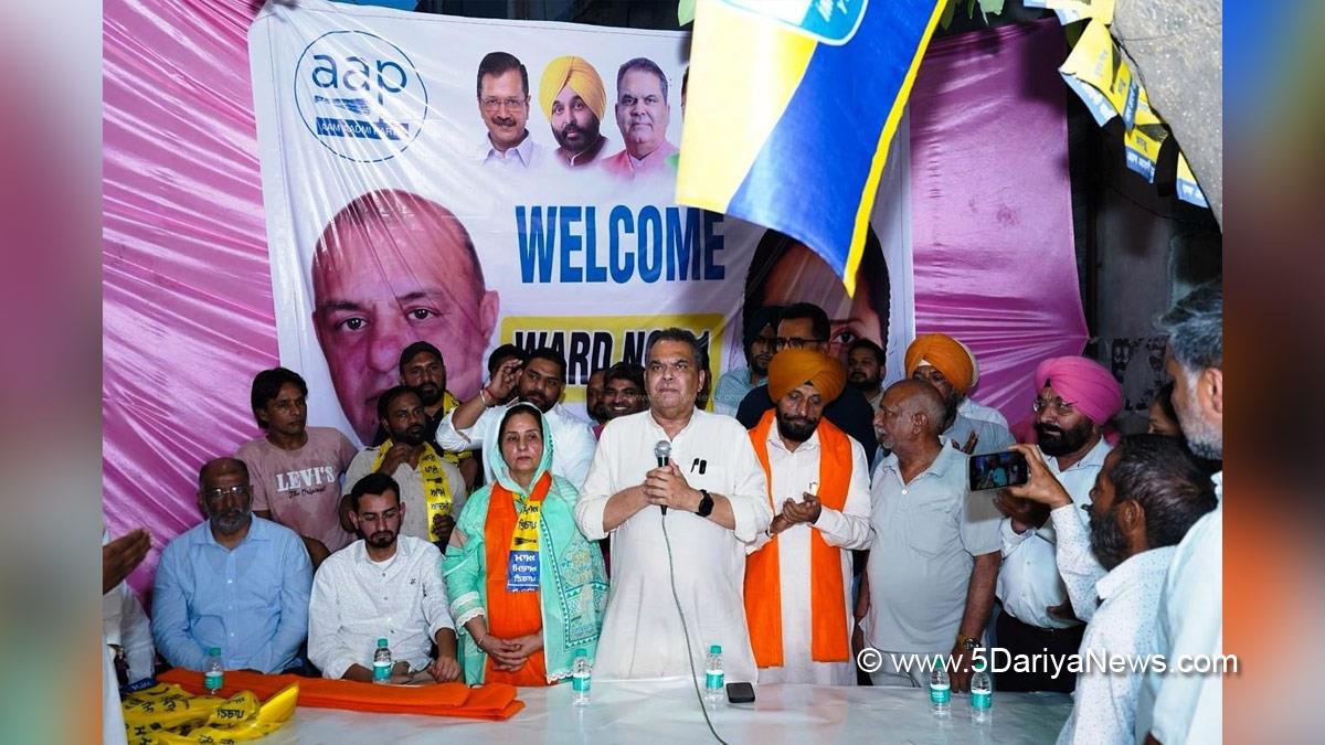 Sanjeev Arora, AAP, Aam Aadmi Party, Aam Aadmi Party Punjab, AAP Punjab, Daljit Singh Grewal Bhola