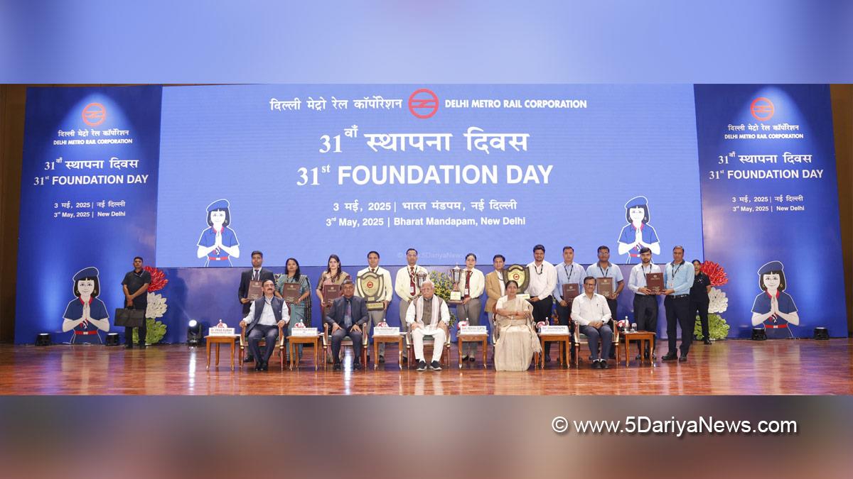 Manohar Lal Khattar, Union Minister of Power and Minister of Housing and Urban Affairs, Ministry of Power and Minister of Housing and Urban Affairs, BJP, Bharatiya Janata Party, Rekha Gupta, Chief Minister Of Delhi, Delhi Metro Rail Corporation, DMRC
