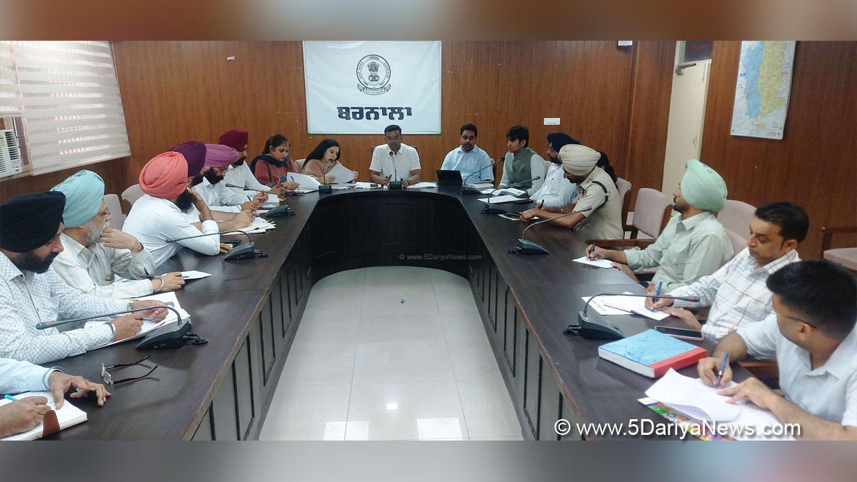 T Benith, DC Barnala, Deputy Commissioner Barnala, Barnala