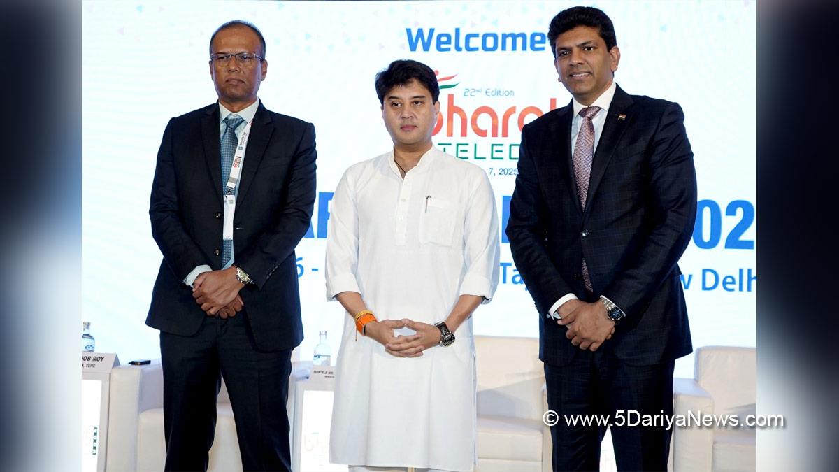Jyotiraditya Scindia, Jyotiraditya Madhavrao Scindia, BJP, Bharatiya Janata Party, Bharat Telecom 2025, Telecom Equipment and Services Export Promotion Council, TEPC