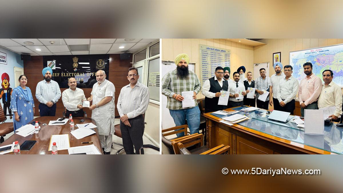 Sibin C, Election Commision Punjab, ECI, Chief Electoral Officer Punjab, CEO Punjab