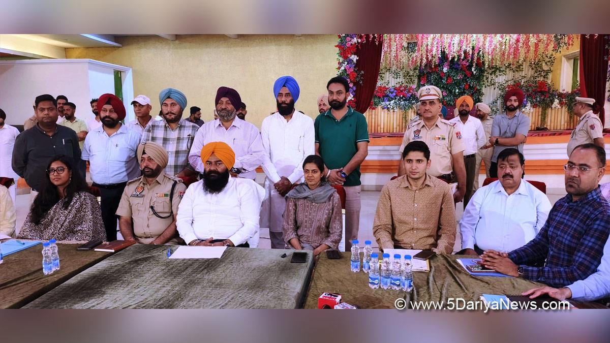 Jasvir Singh Raja Gill, Urmar , AAP, Aam Aadmi Party, Aam Aadmi Party Punjab, AAP Punjab, Aashika Jain, DC Hoshiarpur, Deputy Commissioner Hoshiarpur, Hoshiarpur