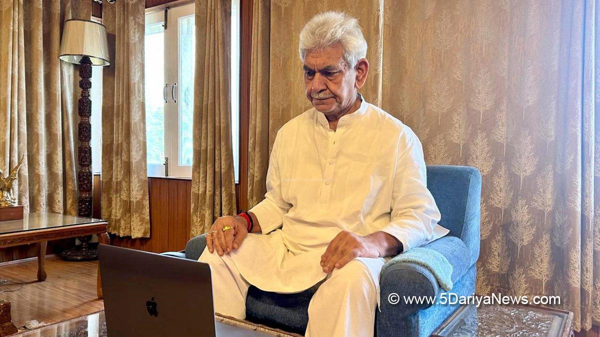 Manoj Sinha, Lieutenant Governor JK, Raj Bhavan, Jammu, Srinagar, Kashmir, Jammu And Kashmir, Border Security, LOC, Cross Border Shelling