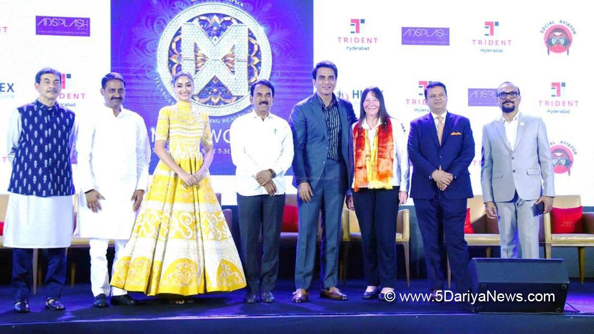Sonu Sood, Bollywood, Entertainment, Mumbai, Actor, Cinema, Hindi Films, Movie, Mumbai News,  Julia Morley CBE, Miss World Organisation, 72nd Miss World Festival, Patel Ramesh Reddy, Hyderabad