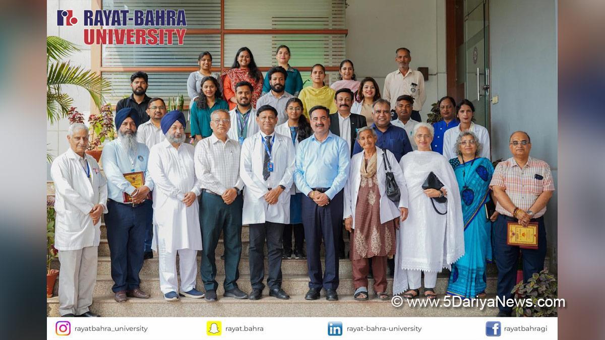 Rayat Bahra University, Rayat Bahra Group of Institutions, RBGI, Gurvinder Singh Bahra, University School of Physiotherapy and Radiology, USPR