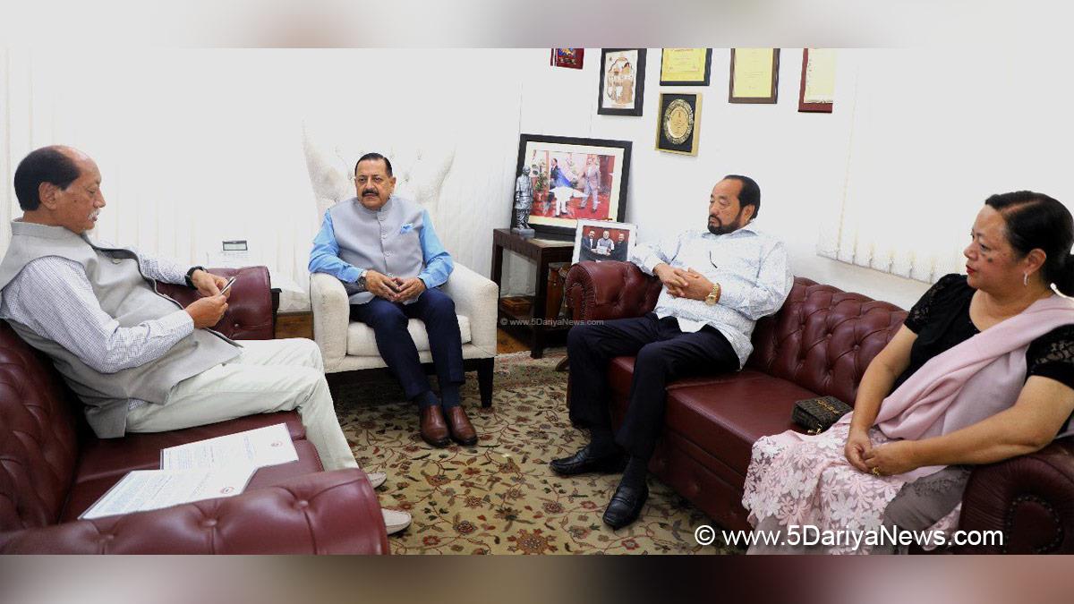 Dr Jitendra Singh, Bharatiya Janata Party, BJP, Chief Minister of Nagaland, Neiphiu Rio