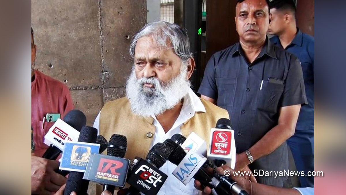 Anil Vij, Haryana, Ambala, Bharatiya Janata Party, BJP, BJP Haryana