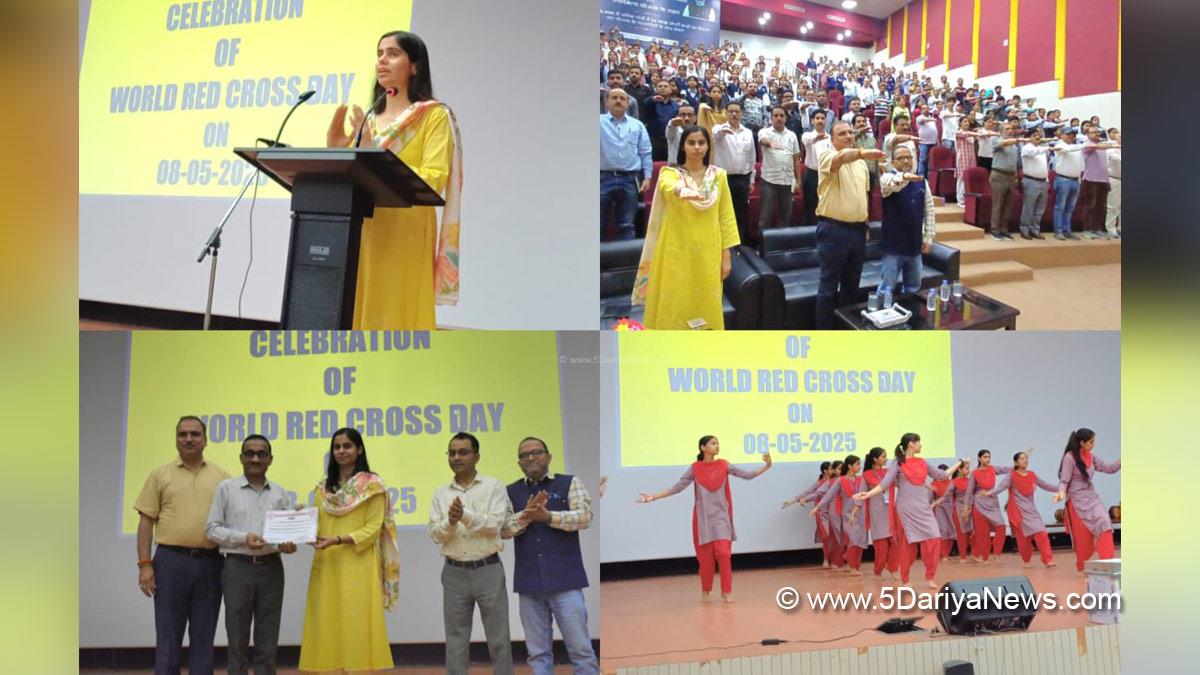 Nidhi Malik, Reasi, Deputy Commissioner Reasi, Kashmir, Jammu And Kashmir, Jammu, District Administration Reasi, District Red Cross Society Reasi, World Red Cross Day
