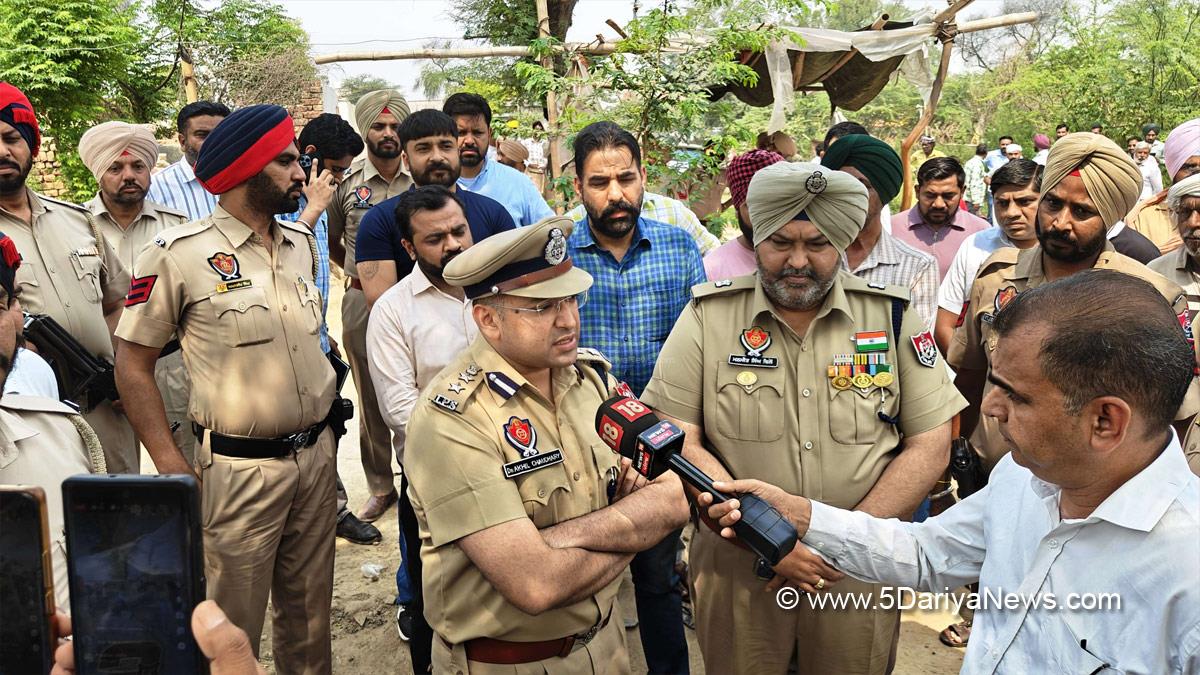 Anti Drug Mission, Drive Against Drugs, Comprehensive Action against Drug Abuse, CADA, Nasha Mukt Bharat Abhiyan, War Against Drugs, Yudh Nashian Virudh, Arpit Shukla, Gaurav Yadav, Police, Punjab Police, Cordon and Search Operation, CASO, Sri Muktsar Sahib