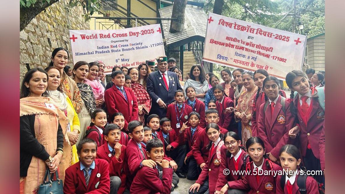 Dr Dhani Ram Shandil, Himachal Pradesh, Himachal, Congress, Indian National Congress, Himachal Congress, Shimla, World Red Cross Day