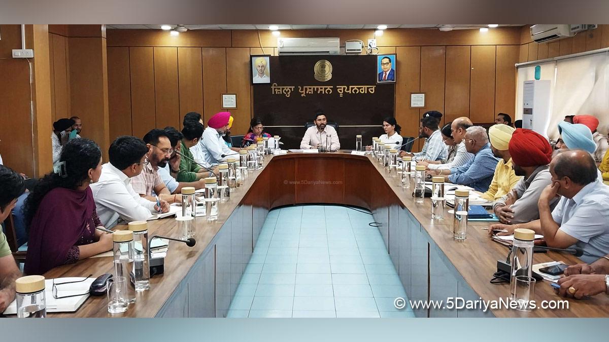 Varjeet Walia, DC Ropar, Deputy Commissioner Ropar, Rupnagar, Ropar    