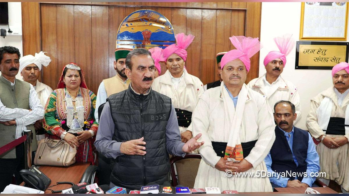 Sukhvinder Singh Sukhu, Himachal Pradesh, Himachal, Congress, Indian National Congress, Himachal Congress, Shimla, Chief Minister of Himachal Pradesh, Anirudh Singh