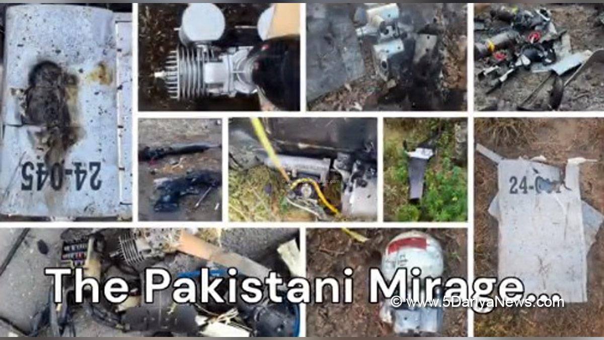 ऑपरेशन सिंदूर : भारत ने पाकिस्तानी मिराज को किया तबाह, तस्वीरें दे रही गवाही Operation Sindoor: India destroyed Pakistani Mirage, pictures are giving testimony  नई दिल्ली  भारत ने 