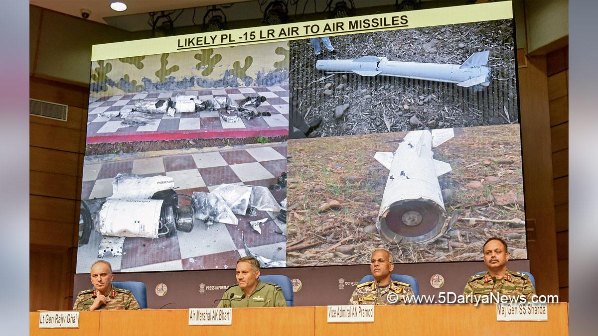 Military, Operation Sindoor, Border Security Force, BSF, India Pakistan Conflict, Pakistan Drone Attack, Indian Army Response, Line of Control, LoC, Indian Air Defence, Pakistan Missile Strike, Indo Pak Border Tensions, Director General of Military Operations, DGMO, Lt Gen Rajiv Ghai, Air Marshal AK Bharti