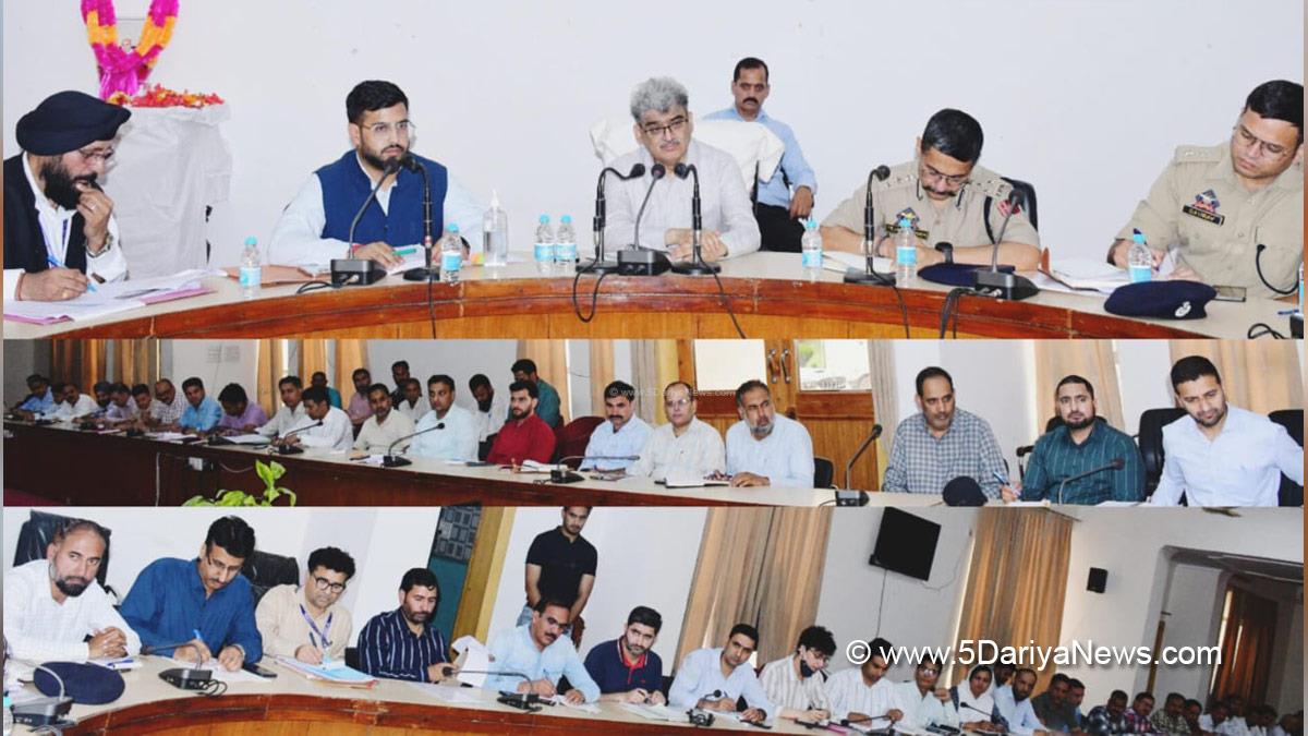 Atal Dulloo, Kashmir, Jammu And Kashmir, Jammu, Chief Secretary Kashmir, Abhishek Sharma, Rajouri, DDC Rajouri, District Development Commissioner Rajouri