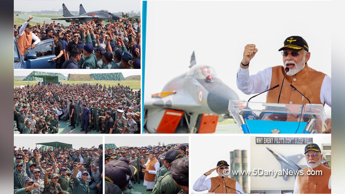 Narendra Modi, Modi, BJP, Bharatiya Janata Party, Prime Minister of India, Prime Minister, Narendra Damodardas Modi, Military, Operation Sindoor, Air Force Station at Adampur, Adampur, Adampur Air Force Station, Adampur Air Base