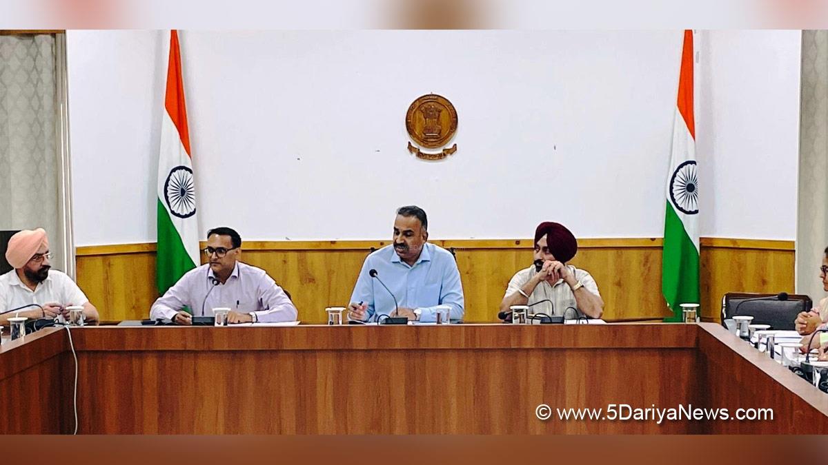 Sandeep Rishi, DC Sangrur, Deputy Commissioner Sangrur, Sangrur