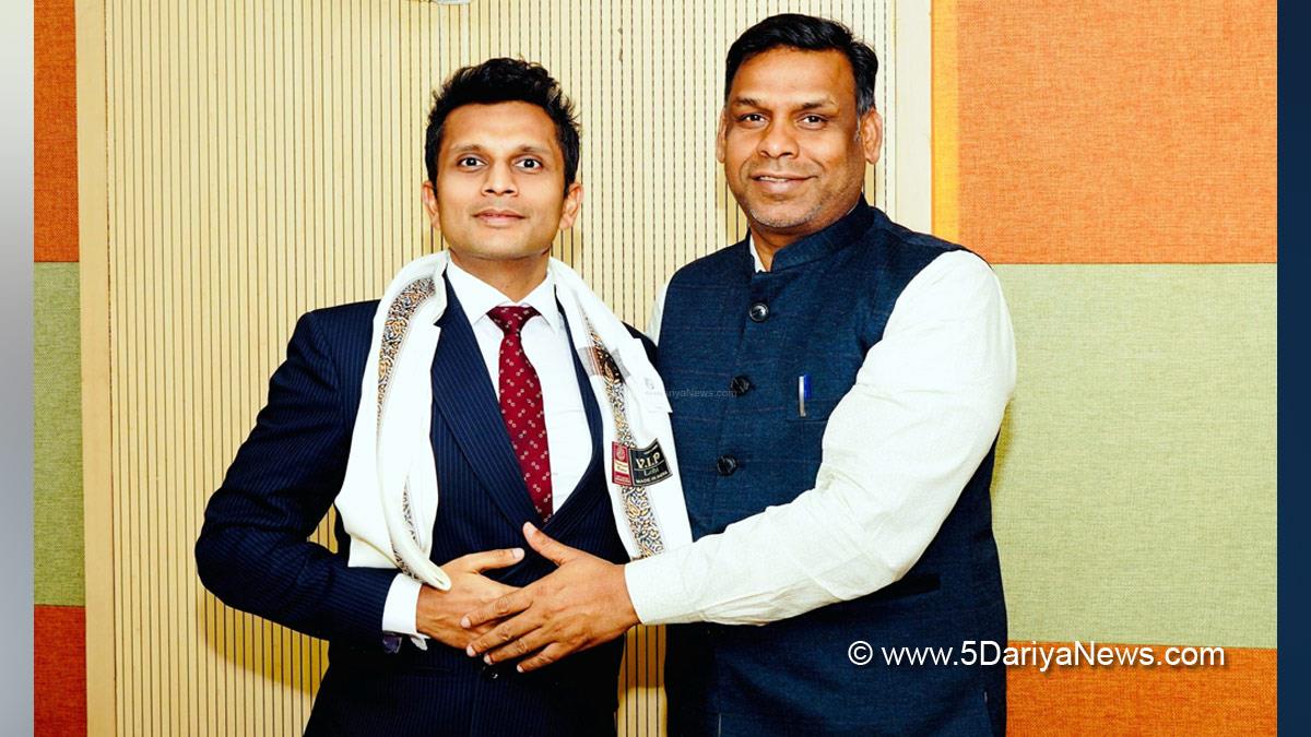MC Commissioner Felicitates GMI CEO Mohit Bansal for Support to Rose Festival 2025
