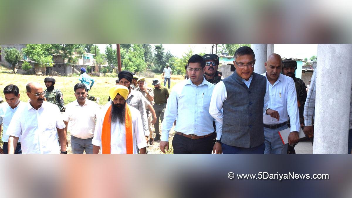Vikas Kundal, Poonch, Deputy Commissioner Poonch, Kashmir, Jammu And Kashmir, Jammu, District Administration Poonch, Principal Secretary, Agriculture Production Department, Shailendra Kumar
