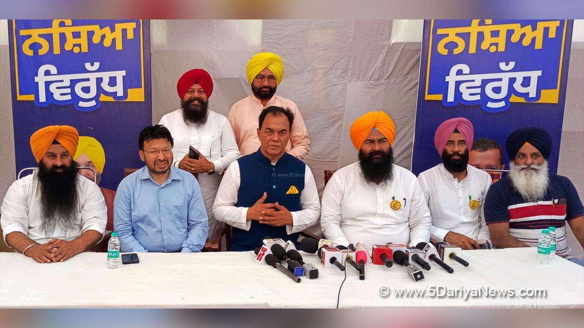 Dr Ravjot Singh, AAP, Aam Aadmi Party, Aam Aadmi Party Punjab, AAP Punjab, Government of Punjab, Punjab Government, Raj Kumar Chabbewal, Jasvir Singh Raja Gill, Anti Drug Mission, Drive Against Drugs, Comprehensive Action against Drug Abuse, CADA, Nasha Mukt Bharat Abhiyan, War Against Drugs, Yudh Nashian Virudh