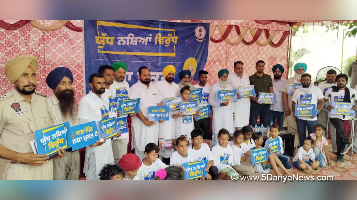 Labh Singh Ugoke, Bhadaur, Barnala, AAP, Aam Aadmi Party, Aam Aadmi Party Punjab, AAP Punjab, Anti Drug Mission, Drive Against Drugs, Comprehensive Action against Drug Abuse, CADA, Nasha Mukt Bharat Abhiyan, War Against Drugs, Yudh Nashian Virudh