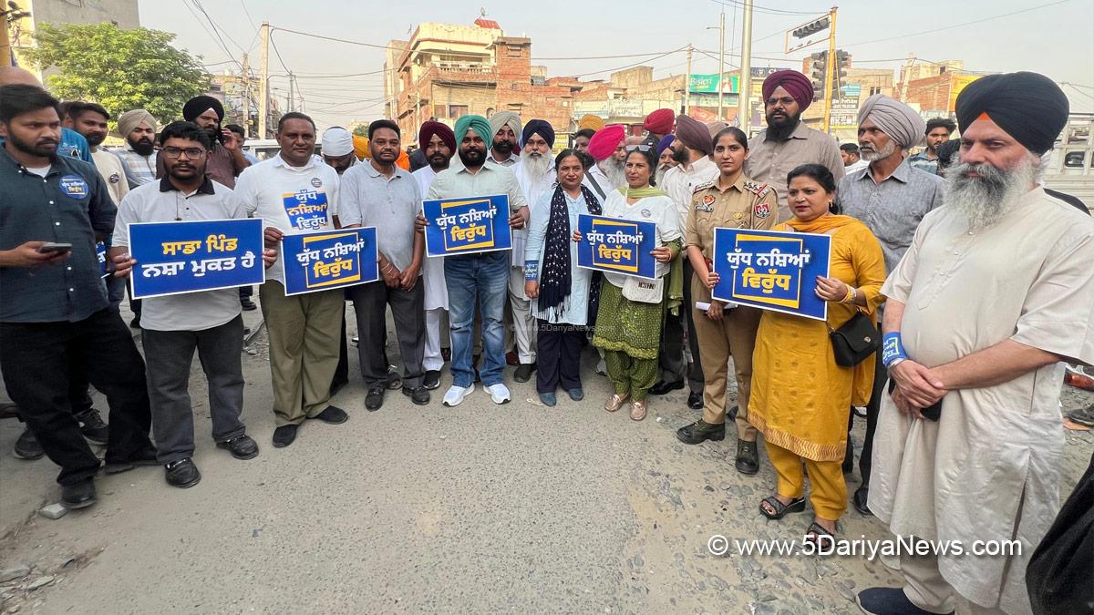Jasbir Singh Sandhu, Amritsar, AAP, Aam Aadmi Party, Aam Aadmi Party Punjab, AAP Punjab, Anti Drug Mission, Drive Against Drugs, Comprehensive Action against Drug Abuse, CADA, Nasha Mukt Bharat Abhiyan, War Against Drugs, Yudh Nashian Virudh