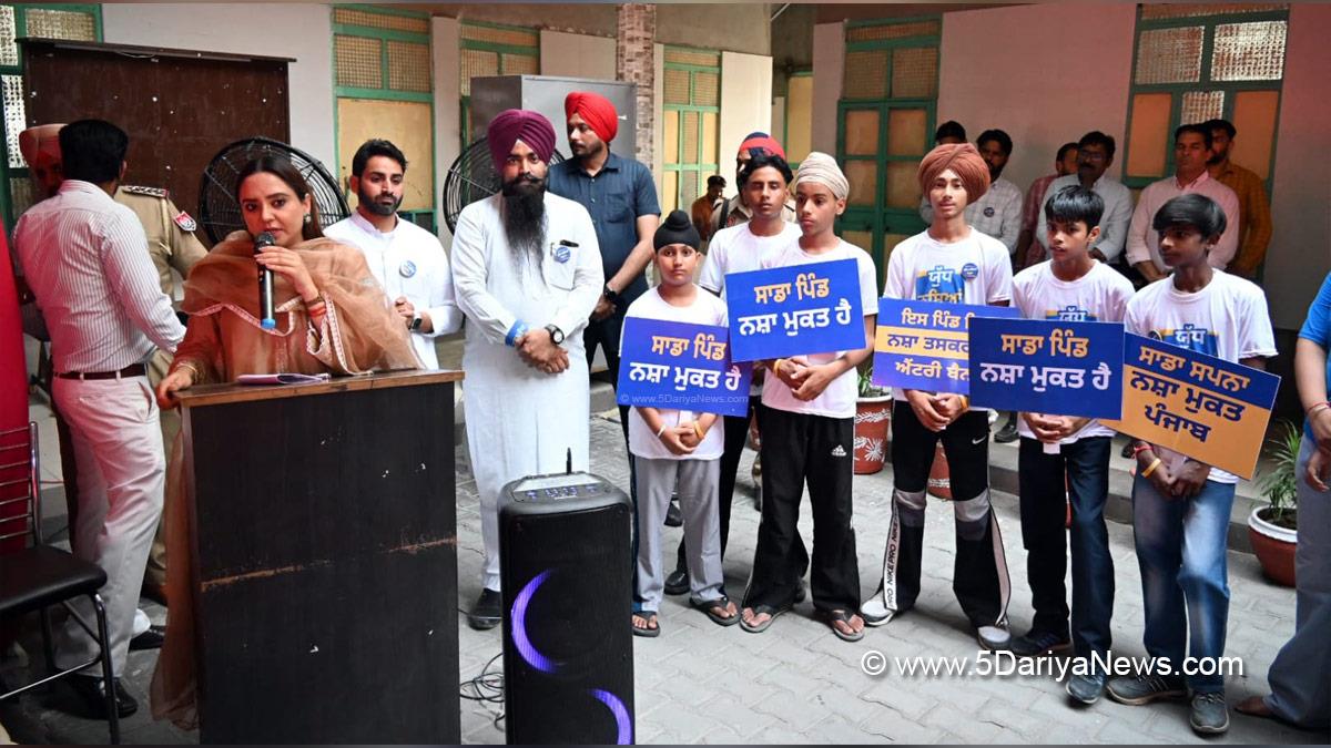 Amandeep Kaur Arora, Dr Amandeep Kaur Arora, Moga, AAP, Aam Aadmi Party, Aam Aadmi Party Punjab, AAP Punjab, Anti Drug Mission, Drive Against Drugs, Comprehensive Action against Drug Abuse, CADA, Nasha Mukt Bharat Abhiyan, War Against Drugs, Yudh Nashian Virudh