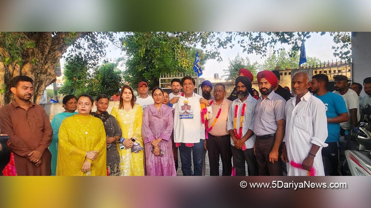 Bram Shanker Jimpa, AAP, Aam Aadmi Party, Aam Aadmi Party Punjab, AAP Punjab, Hoshiarpur, Anti Drug Mission, Drive Against Drugs, Comprehensive Action against Drug Abuse, CADA, Nasha Mukt Bharat Abhiyan, War Against Drugs, Yudh Nashian Virudh