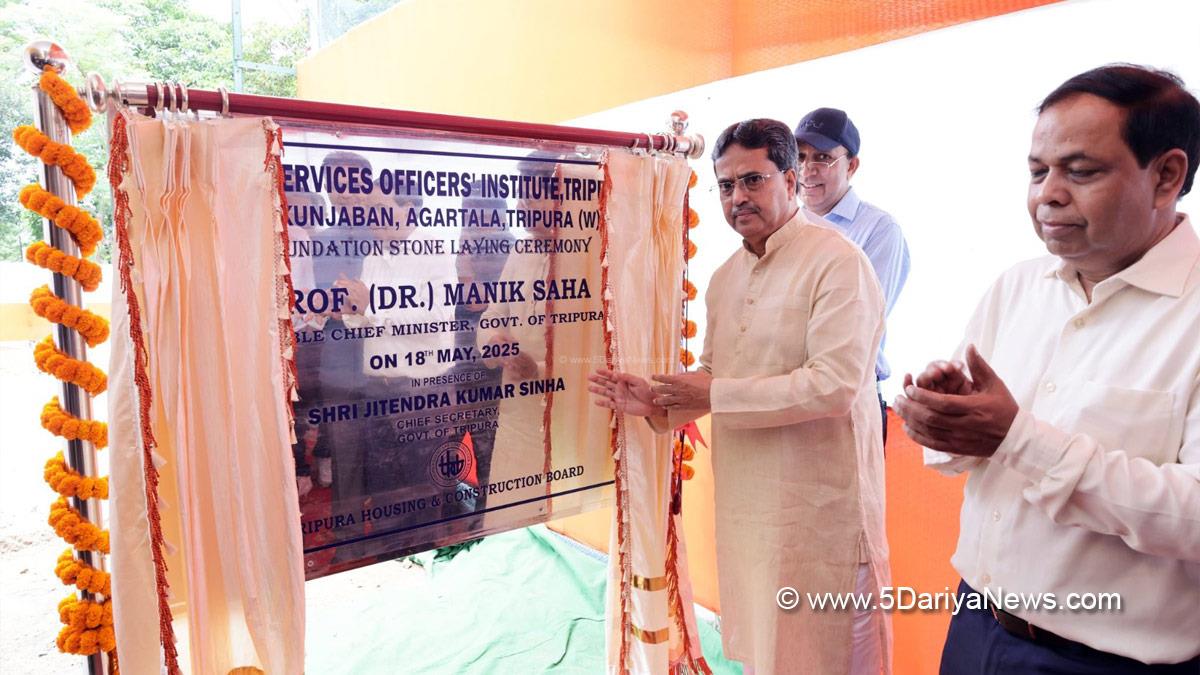 Manik Saha, Agartala, BJP, Bharatiya Janata Party, Tripura, Chief Minister of Tripura